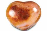 Colorful Carnelian Agate Heart #293741-1